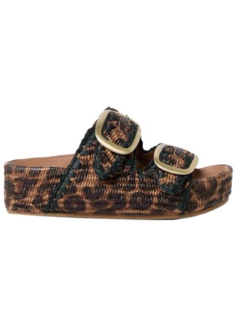 NEW In Box LOEFFLER RANDALL Women’s THEO Leopard Print Sandals 8.5 8 Shoes - Picture 5 of 13